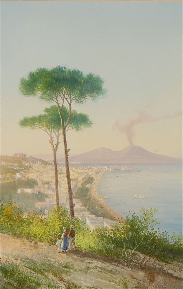 Appraisal: GIOACCHINO LA PIRAItalian - Bay of Naples Signed lower left