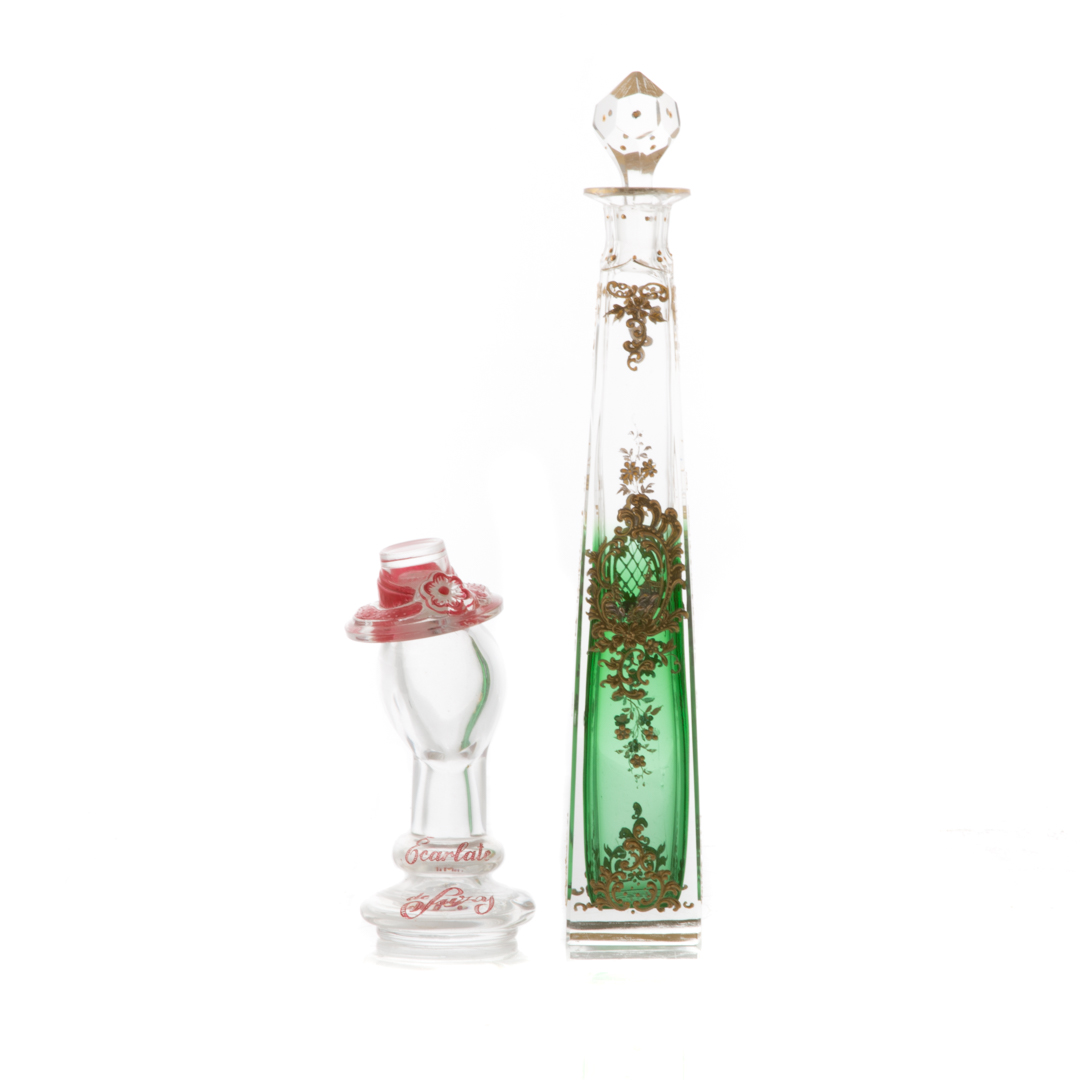 Appraisal: Baccarat perfume bottle a glass scent bottle Baccarat Ecarlate de