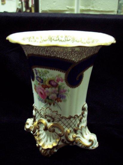 Appraisal: A Copeland Garrett spill vase circa the wavy rim above