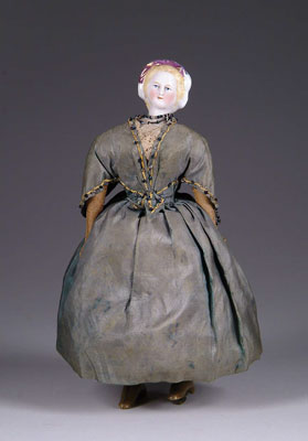 Appraisal: AUTOPERIPATETIKOS PARIAN DOLL A fine all original example with a