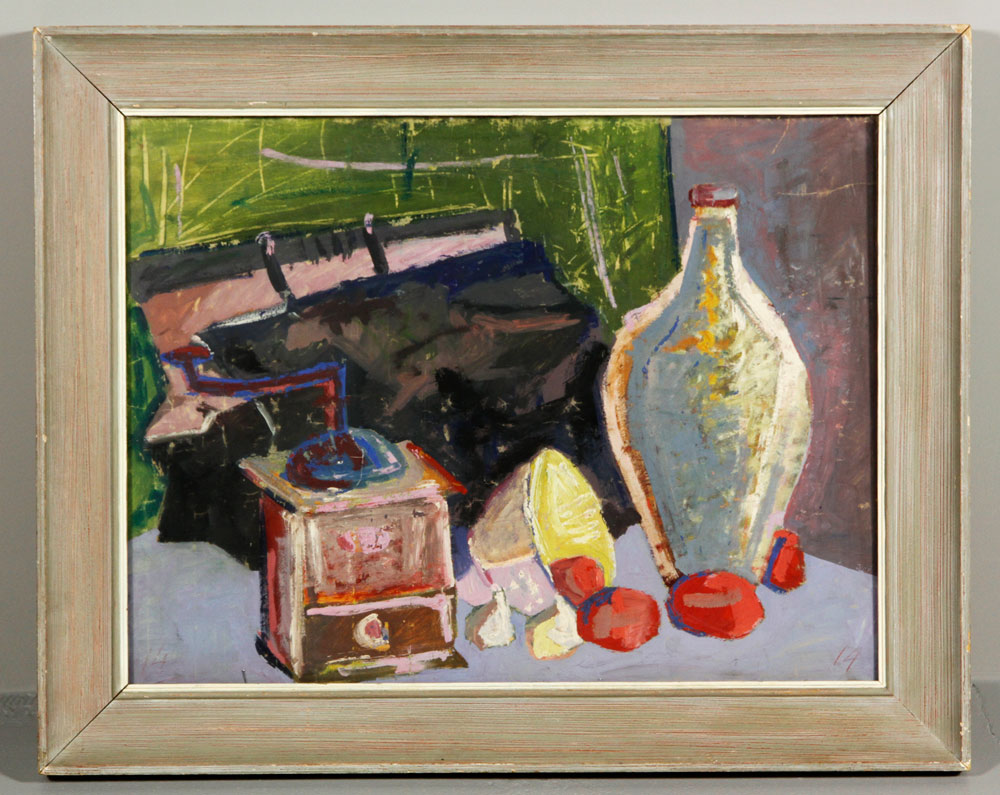 Appraisal: - Attributed to Braque Gouache Attributed to George Braque gouache