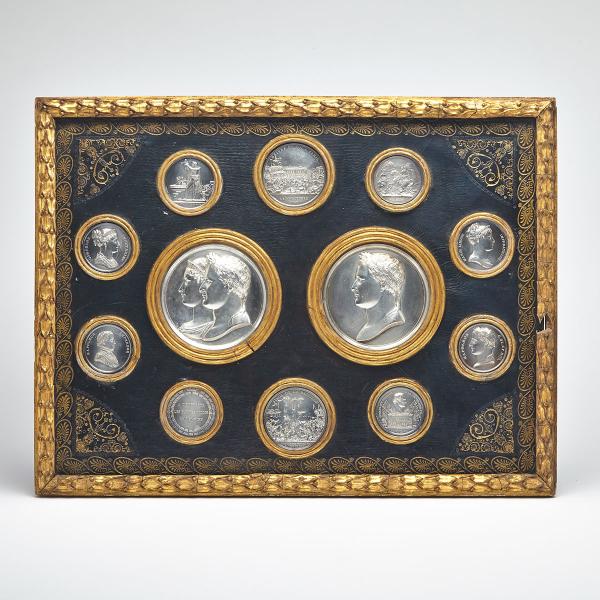 Appraisal: Set of Twelve Napoleonic Clich s Bertrand Andrieu - c