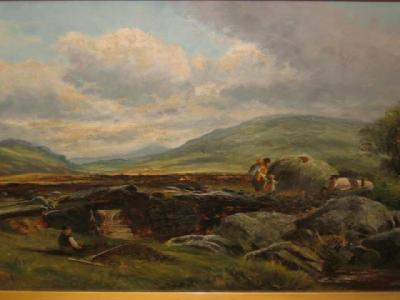 Appraisal: ALEXANDER FRASER Jnr Ogwen Valley North Wales x gilt frame