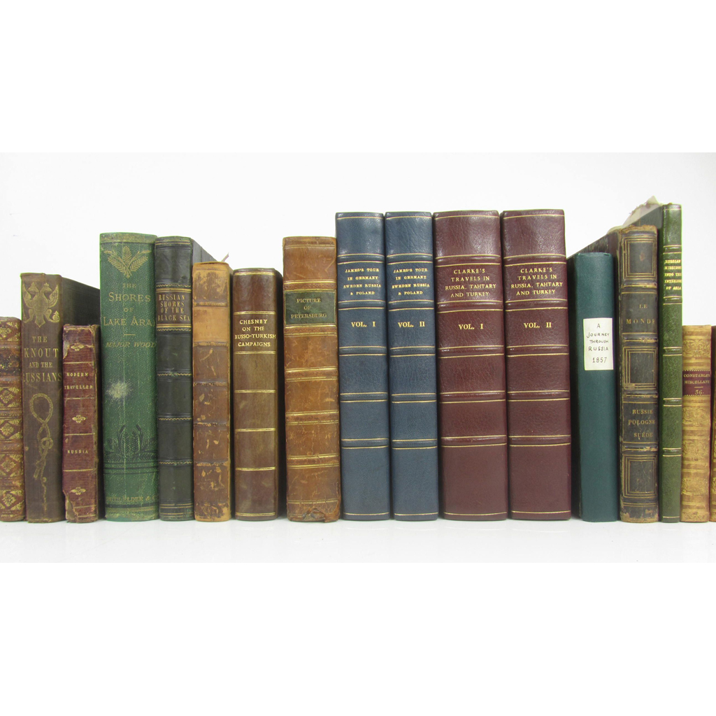 Appraisal: Russia a collection of volumes including Mayer Augustin Baron von