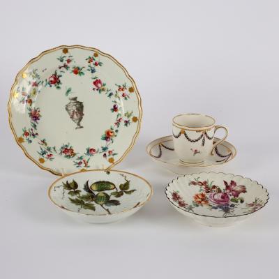 Appraisal: A group of Chelsea and Chelsea Derby porcelain circa -