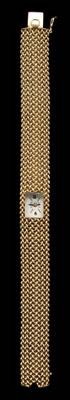 Appraisal: kt yellow gold wristwatch face marked Blum's seven jewel Swiss