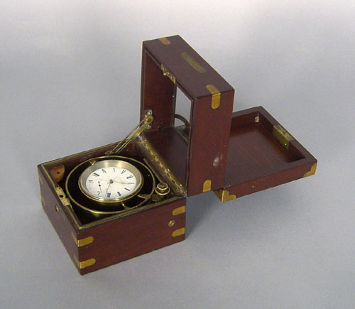 Appraisal: Goffe Falmouth chronometer with case h w