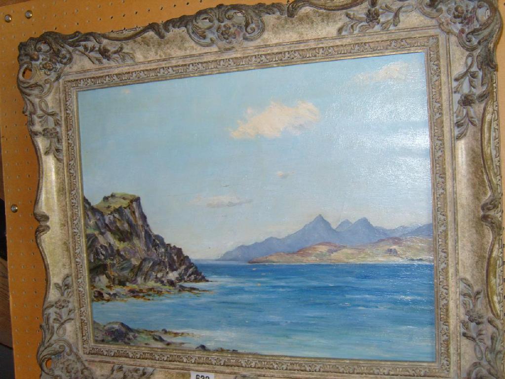 Appraisal: A th century oil painting on board of a Scottish