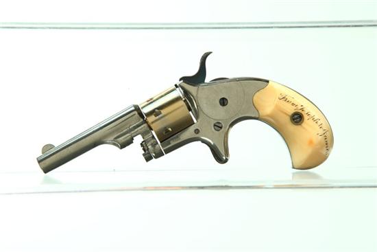 Appraisal: COLT OPEN TOP POCKET MODEL REVOLVER caliber seven-shot Marked ''l