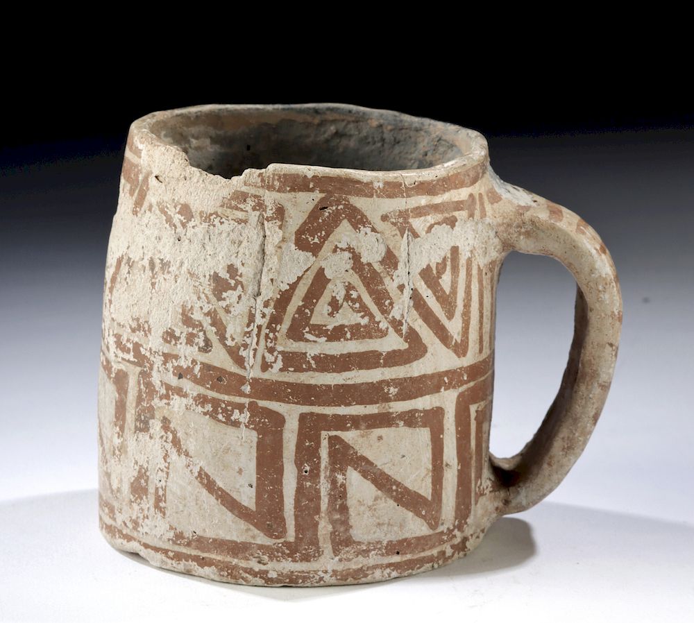 Appraisal: Anasazi Pottery Mug - Mesa Verde Museum Native American Southwestern