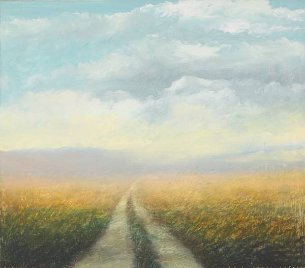 Appraisal: Carol Anthony American born A Road Taken signed and dated