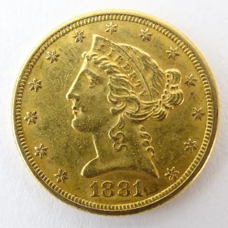 Appraisal: US Liberty Head Gold Coin US Liberty Head Gold Coin