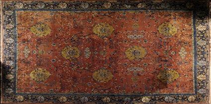 Appraisal: SAROUK PATTERN CARPET Approx ft in x ft in