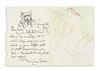 Appraisal: CHURCH FREDERICK STUART Small archive of illustrated Autograph Letters Signed