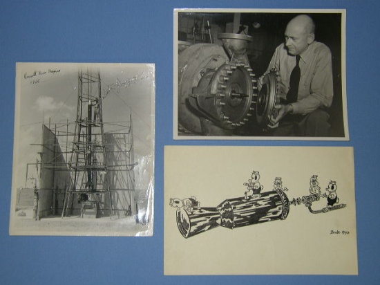 Appraisal: GODDARD ROBERT H Collection of Goddard-related memorabilia from the Estate