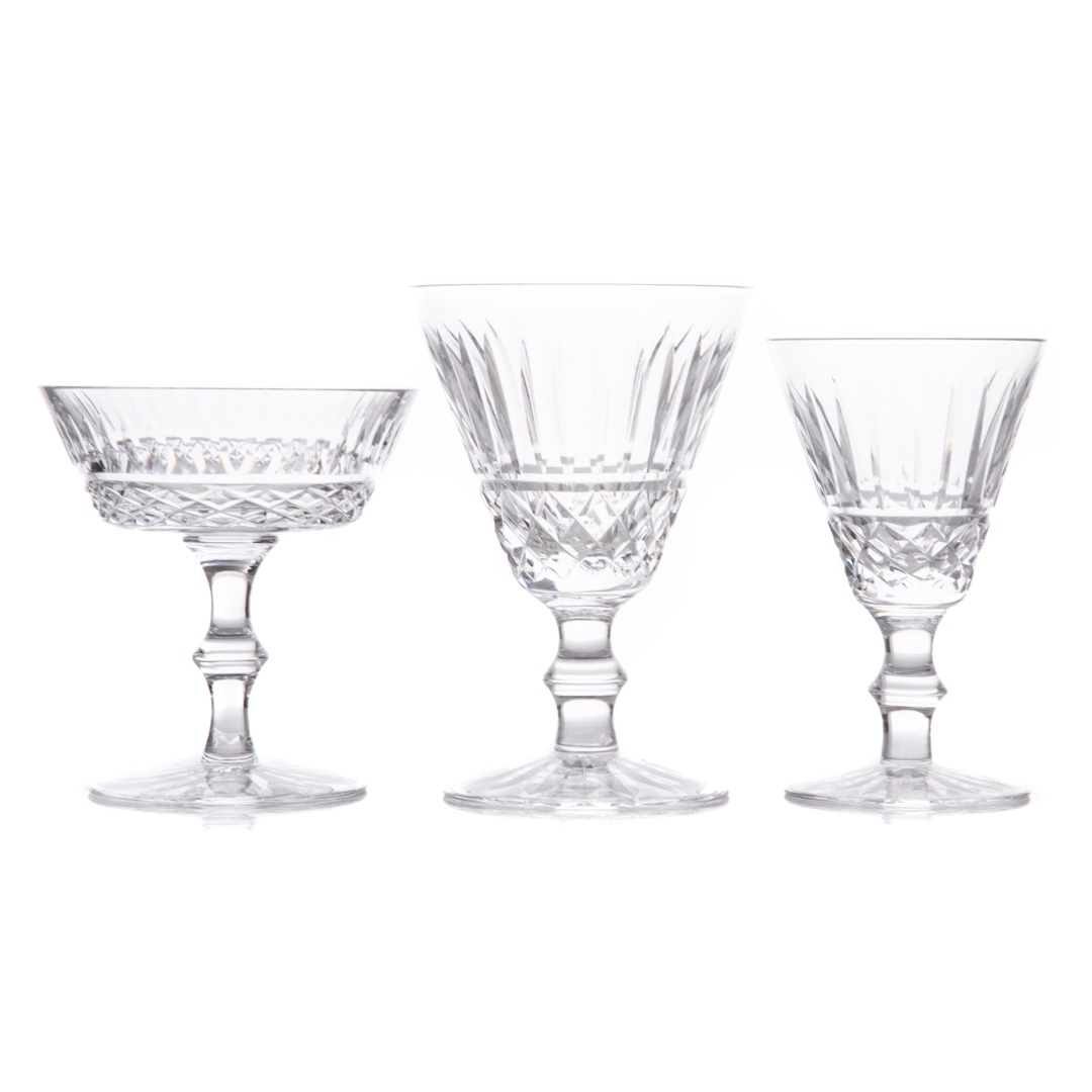 Appraisal: Waterford crystal stems including water goblets sherbets and wine stems