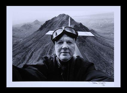 Appraisal: ANNE NOGGLE b MYSELF AS A PILOT VERSION Photograph x