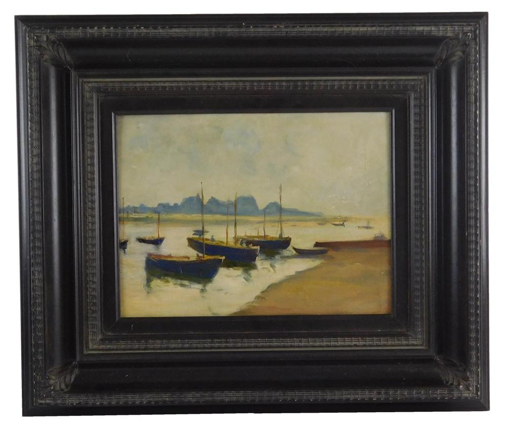 Appraisal: Oil on board unsigned verso marked A Thieme Anthony Thieme