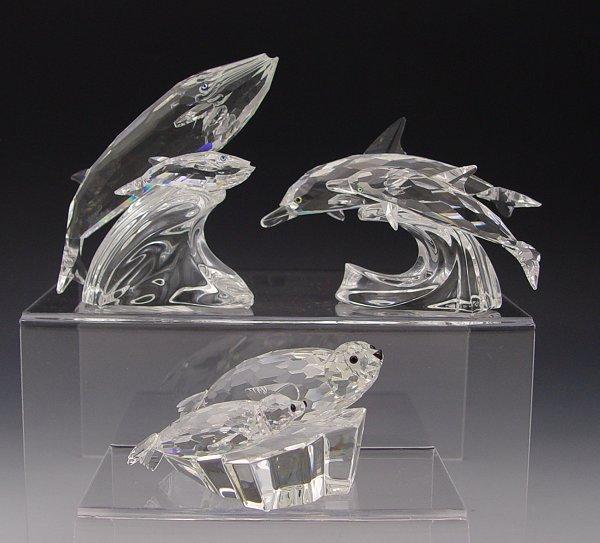 Appraisal: SWAROVSKI CRYSTAL MOTHER AND CHILD SCS ANNUAL EDITIONS Michael Stamey