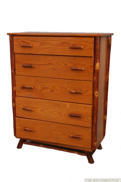 Appraisal: BEDFORD HICKORY CO TALL CHEST W x H x D