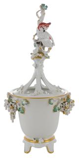 Appraisal: Meissen Max Esser Figural Flower Holder circa Esser-designed German -