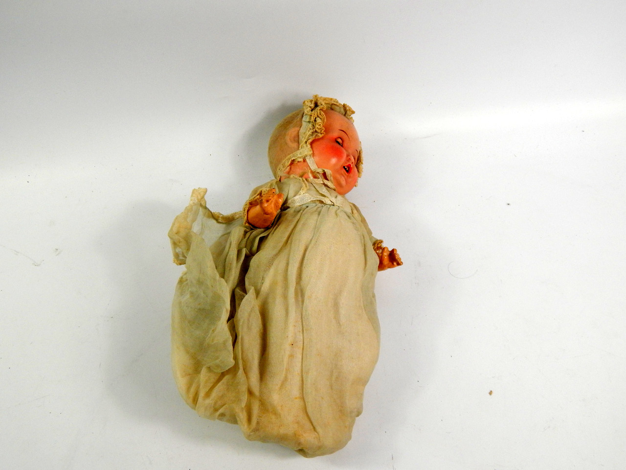 Appraisal: An early thC Armand Marseille bisque headed baby doll with