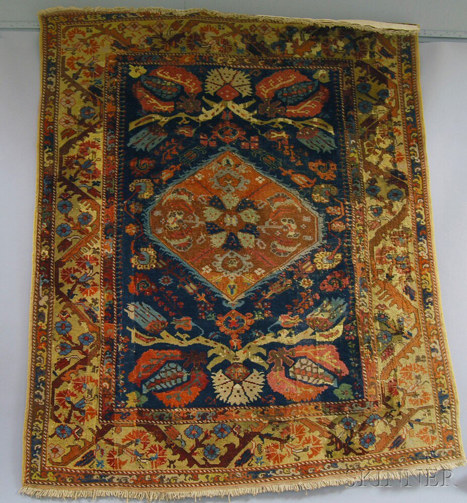 Appraisal: Demirci Kula Rug West Anatolia c the light brown central