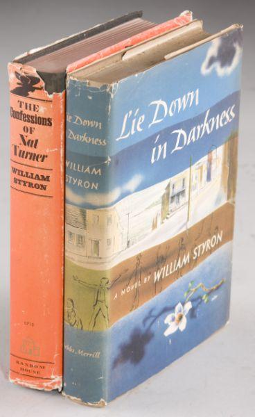 Appraisal: Two William Styron First Editions the first Lie Down in