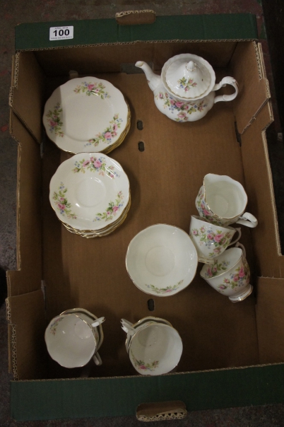 Appraisal: Royal Albert Moss part tea set to include teapot cups