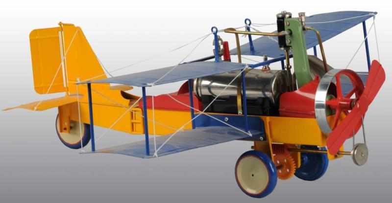 Appraisal: Tucher Walther Live Steam Airplane Description Can you imagine trying