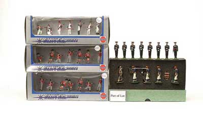 Appraisal: Militia Models - comprising Set - Raits Artillery Rocket Set