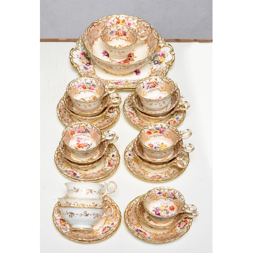 Appraisal: A Coalport tea and coffee service c of Adelaide shape