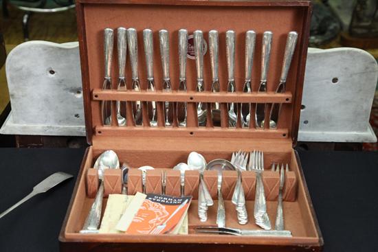 Appraisal: SET OF GORHAM STERLING SILVER FLATWARE In the Camellia pattern