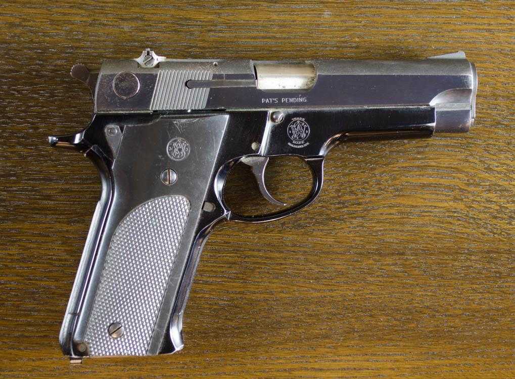 Appraisal: SMITH WESSON MODEL DOUBLE ACTION SEMI AUTOMATIC PISTOL mm caliber