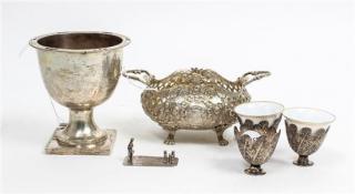 Appraisal: A Collection of Silver Table Articles Various Makers comprising a