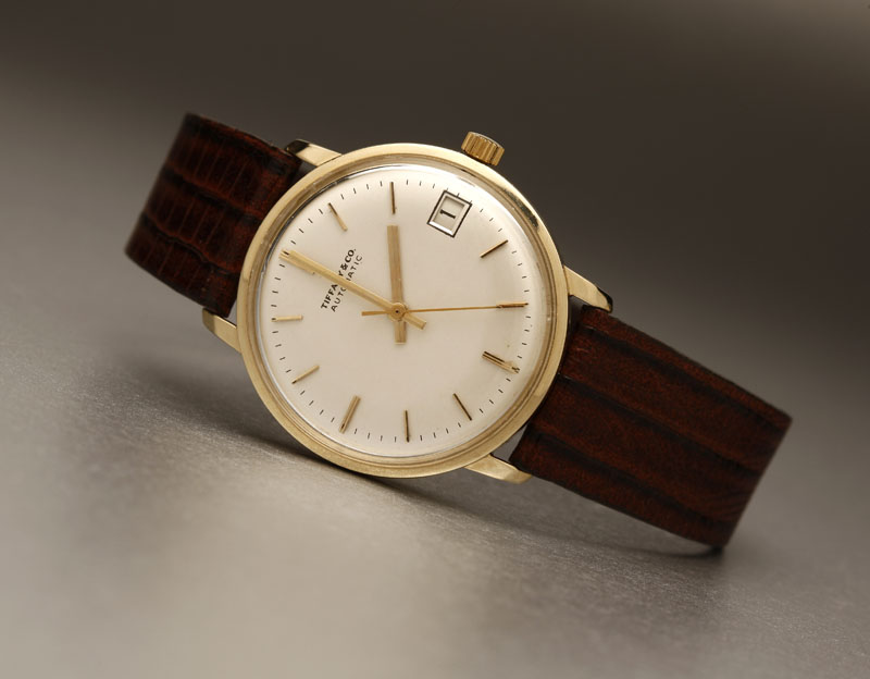 Appraisal: A Tiffany Co K gold wristwatch A Tiffany Co K