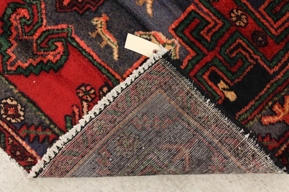 Appraisal: HAND KNOTTED PERSIAN TRIBAL AREA RUG ' x '