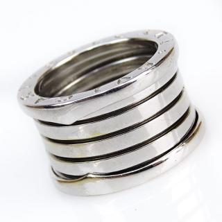 Appraisal: Bulgari Karat White Gold mm B-Zero Ring Signed hallmarked Very