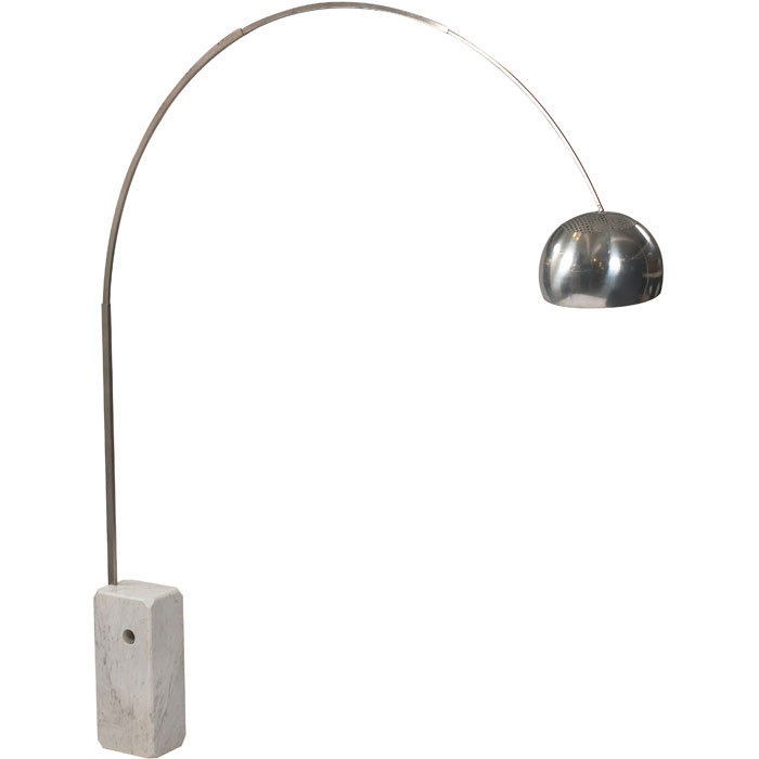 Appraisal: Achille and Pier Castiglioni Arco floor lamp by Flos solid