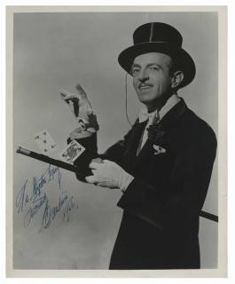 Appraisal: Cardini Richard Valentine Pitchford Inscribed and Signed Portrait Photograph N