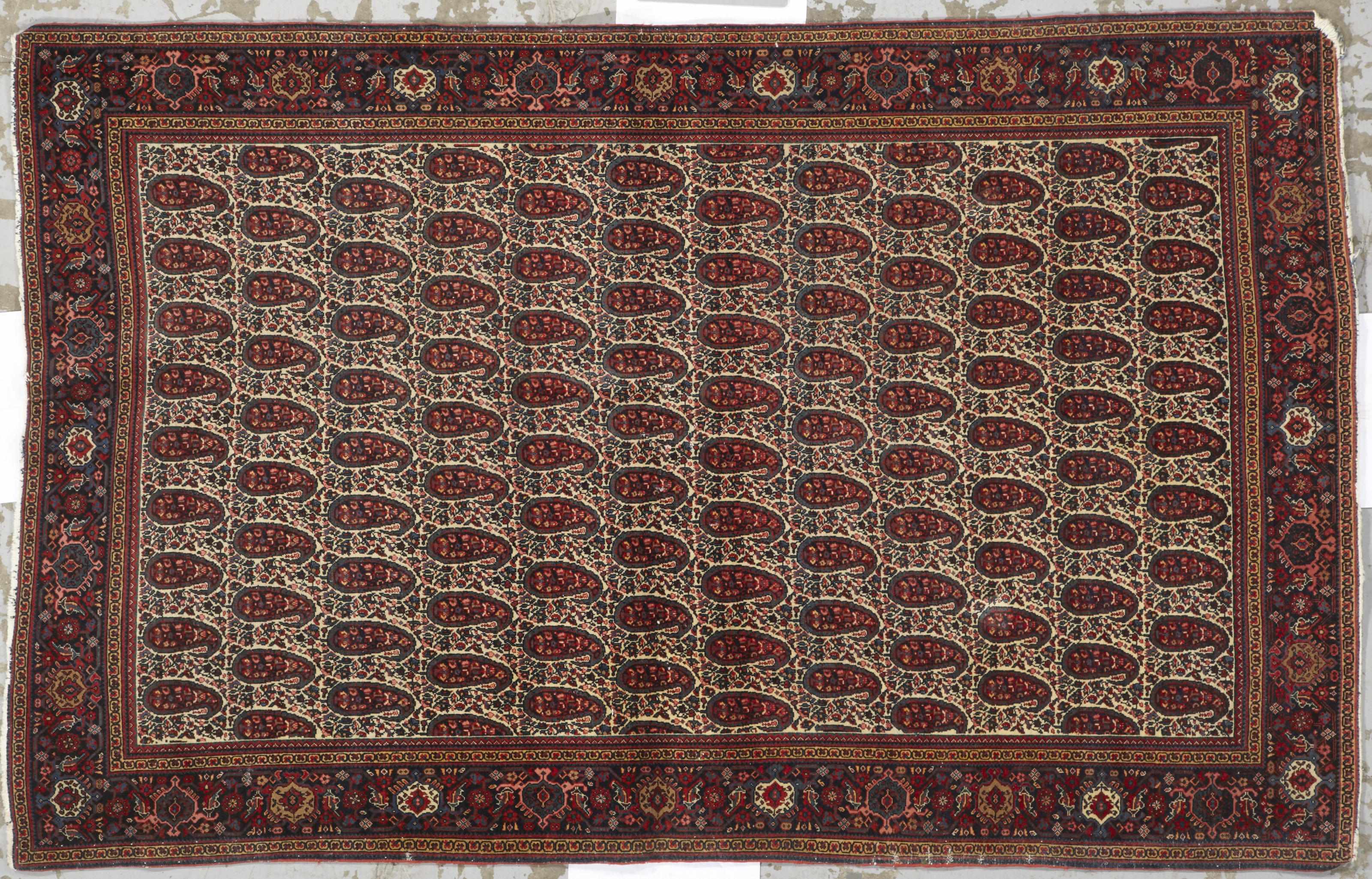 Appraisal: A Fereghan rug Central Persiacirca size approximately ft in x