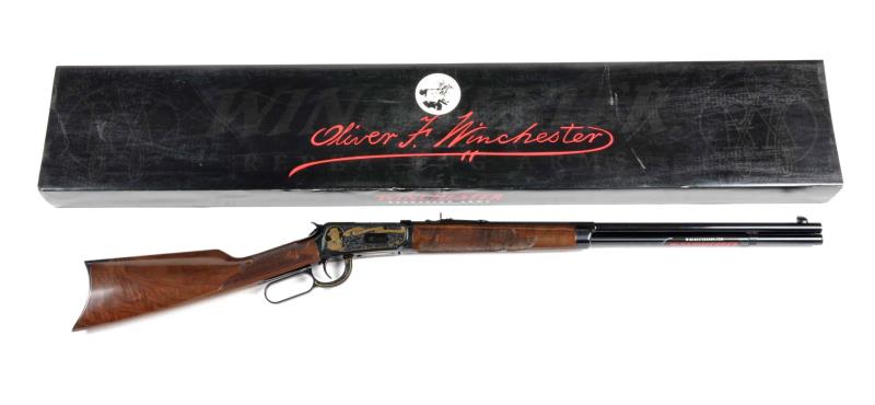 Appraisal: MIB Oliver F Winchester Commemorative Rifle Serial W C This