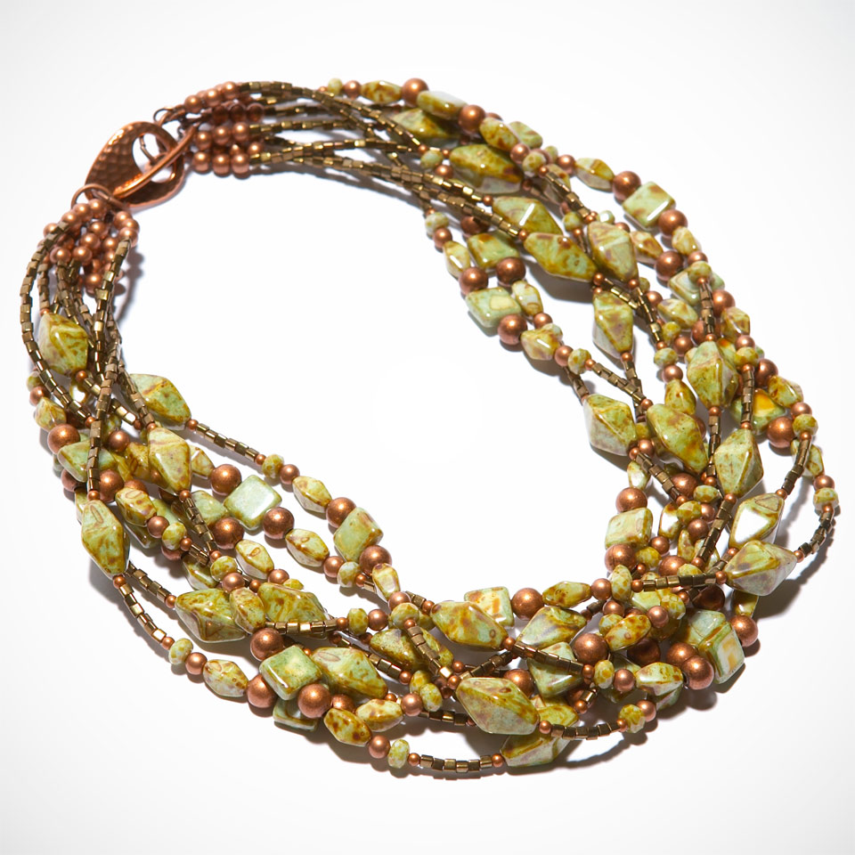 Appraisal: Bead Necklace By Darlene Martin in Collaboration With Jennifer Valentyne