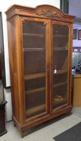 Appraisal: French two door armoire '' W '' D ' Ht