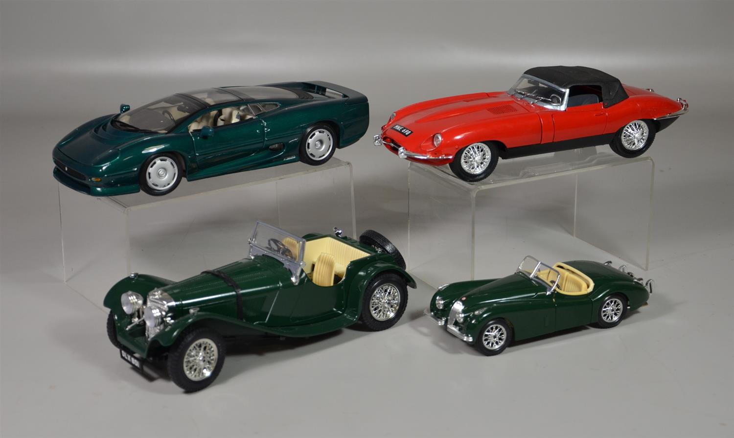 Appraisal: Jaguar scale model cars XK scale XJ scale XK E