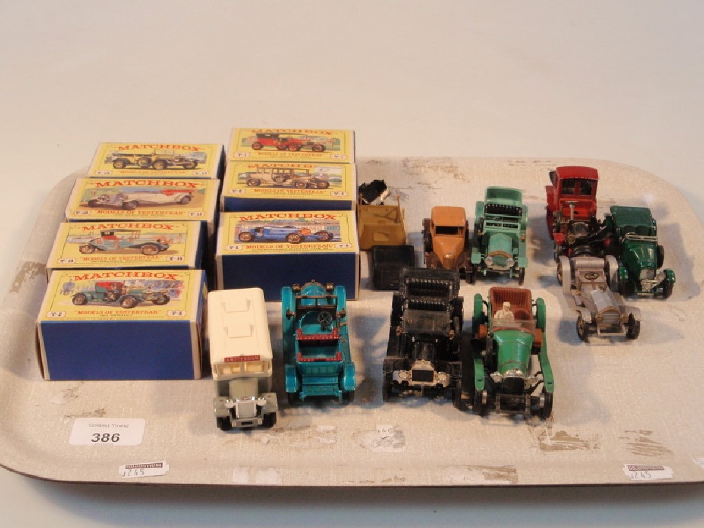 Appraisal: Seven Matchbox models of Yesteryear Y- Y- Y- Y- Y-