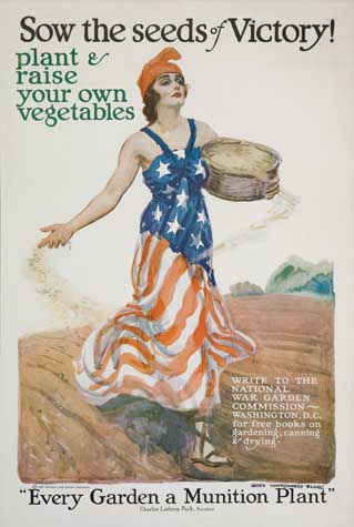 Appraisal: JAMES MONTGOMERY FLAGG - SOW THE SEEDS OF VICTORY x