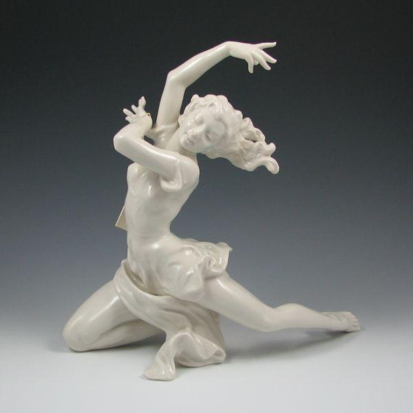 Appraisal: Lorenz Hutschenreuther German porcelain dancer or ballerina figure Marked with