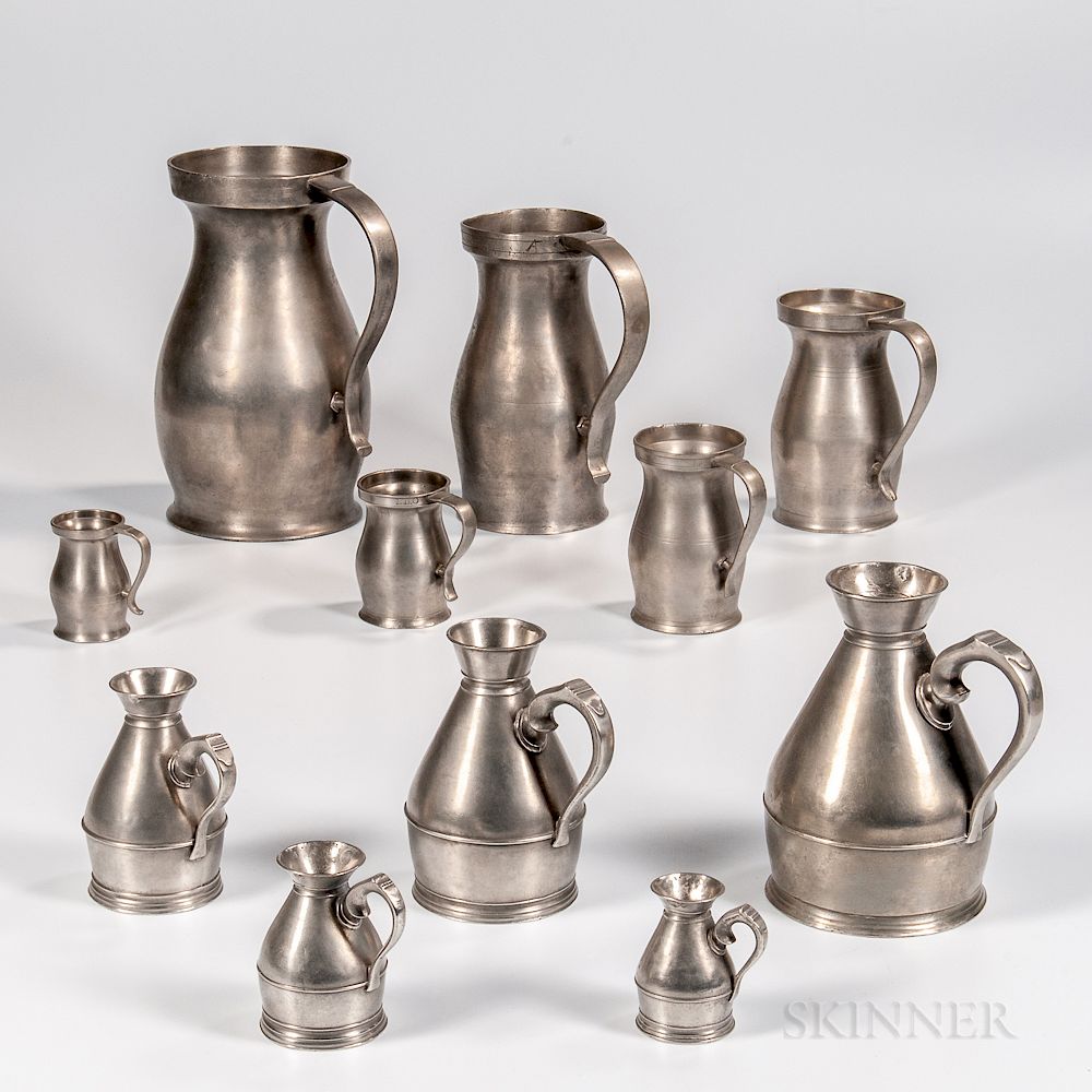 Appraisal: Set of Austen Son Haystack Measures and a Set of