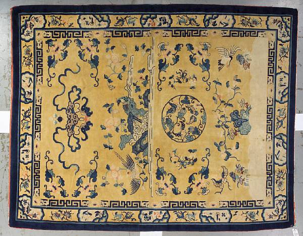 Appraisal: A Peking carpet China late th century size approximately ft